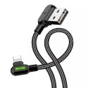 Kabel USB-Lightning, Mcdodo CA-4673, šikmý, 1,8 m (černý)