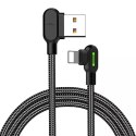 Kabel USB-Lightning, Mcdodo CA-4673, šikmý, 1,8 m (černý)