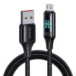Mcdodo CA-1070 kabel USB na Micro USB, 3A, 1,2 m (černý)