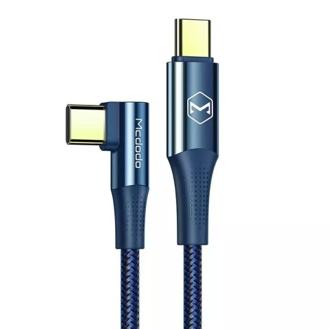 Mcdodo Firefox 100W kabel USB-C na USB-C, 2 m (modrý)