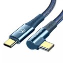 Mcdodo Firefox 100W kabel USB-C na USB-C, 2 m (modrý)