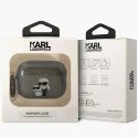 Ochranné pouzdro na sluchátka Karl Lagerfeld KLAP2HNKCTGK pro Apple AirPods Pro 2 kryt black/black Gliter Karl