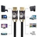 3m kabel HDMI-HDMI 2.1 8K 60Hz 4K 120Hz kabel pro přenos obrazu a zvuku Premium HQ