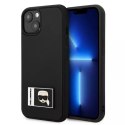 Etui Karl Lagerfeld KLHCP13M3DKPK pro iPhone 13 6,1" pevný kryt Ikonik Patch