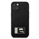 Etui Karl Lagerfeld KLHCP13M3DKPK pro iPhone 13 6,1" pevný kryt Ikonik Patch