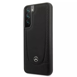 Etui Mercedes MEHCS22MARMBK do Galaxy S22 S906 Leather Urban Line černá/černá