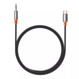 Mcdodo CA-0820 USB-C na 3,5 mm AUX mini jack kabel, 1,2 m (černý)