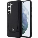 Mercedes Samsung Galaxy S23 HardCase kožené městské černé