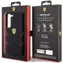 Pouzdro Ferrari pro Samsung Galaxy S23 HardCase Hot Stamp Lines černé