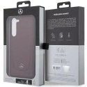 Pouzdro Mercedes Case pro Samsung Galaxy S23 Plus HardCase Leather Urban Bengale červené