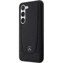 Pouzdro Mercedes Case pro Samsung Galaxy S23 Plus HardCase Leather Urban černé