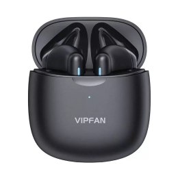 Bezdrátová sluchátka TWS Vipfan T06, Bluetooth 5.0 (černá)