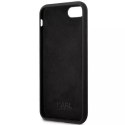 Ochranné pouzdro na telefon Karl Lagerfeld KLHCI8SNIKBCK pro Apple iPhone 7/8/ SE 2020/2022 hardcase black/black Silikon Ikonik