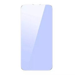 Tvrzené sklo s filtrem modrého světla Baseus 0,3 mm pro iPhone 14/13/13 Pro (2ks)