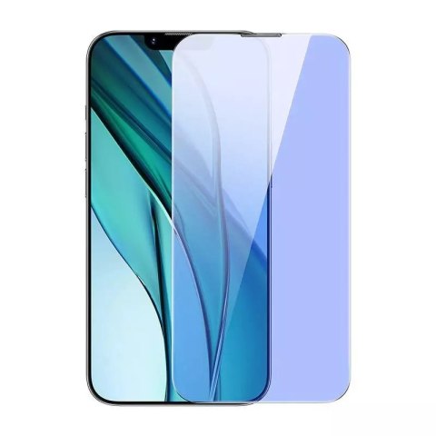 Tvrzené sklo s protiprachovou vrstvou a filtrem modrého světla 0,3 mm Baseus Crystal pro iPhone 14 Plus/ 13 Pro Max (2ks)
