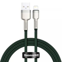 Baseus Cafule USB to Lightning kabel, 2,4A, 1m (zelený)