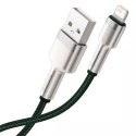 Baseus Cafule USB to Lightning kabel, 2,4A, 2m (zelený)