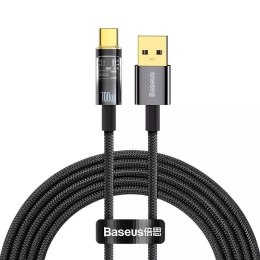 Baseus Explorer kabel USB na USB-C, 100 W, 2 m (černý)