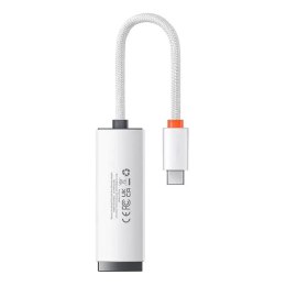 Baseus Lite Series USB-C na RJ45 síťový adaptér (bílý)