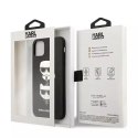 Etui Karl Lagerfeld KLHCN65SAKICKCBK na iPhone 11 Pro Max 6,5" pevný obal Saffiano Karl
