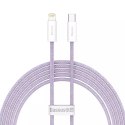 Kabel USB-C do Lightning Baseus Dynamic Series, 20W, 2m (fioletowy)