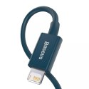 Kabel USB do Lightning Baseus Superior Series, 2,4A, 1m (niebieski)