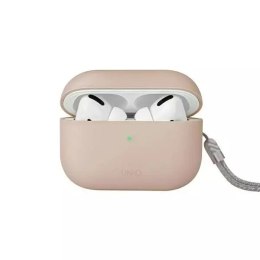 Ochranné pouzdro na kryt sluchátek UNIQ Lino AirPods Pro 2 gen Silicone pink/blush pink