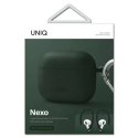 Ochranné pouzdro pro sluchátka UNIQ Nexo pouzdro pro Apple AirPods 3 Ear Hooks Silikonová zelená/zelená