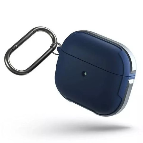 UNIQ Ochranné pouzdro na sluchátka Valencia Case pro Apple AirPods 3 modré/modré Antimikrobiální
