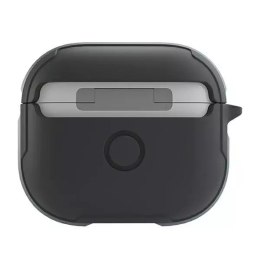 UNIQ Ochranné pouzdro na sluchátka Valencia Case pro Apple AirPods 3 šedá/šedá Antimikrobiální