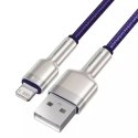 Baseus Cafule USB to Lightning kabel, 2,4A, 2m (fialový)