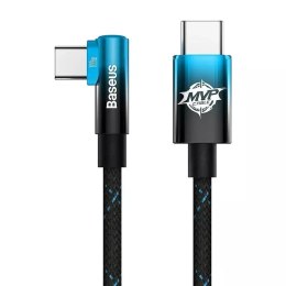 Baseus MVP2 USB-C na USB-C kabel, 100W, 1m (černo-modrý)