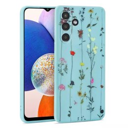 Etui Mood pro Samsung Galaxy A14 5G Garden Blue