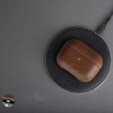 Ochranné pouzdro na sluchátka UNIQ Terra pouzdro pro Apple AirPods Pro Genuine Leather hnědé/hnědé
