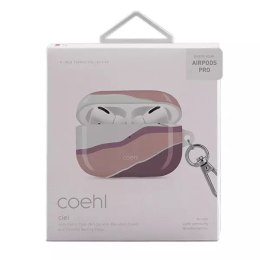 Ochranné pouzdro na sluchátka UNIQ pouzdro Coehl Ciel pro Apple AirPods Pro pink/sunset pink