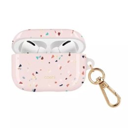 Ochranné pouzdro na sluchátka UNIQ pouzdro Coehl Terrazzo pro Apple AirPods Pro růžové/blush pink