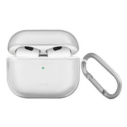 Ochranné pouzdro na sluchátka UNIQ pouzdro Glase pro Apple AirPods 3 čiré