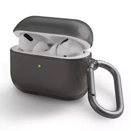 Ochranné pouzdro na sluchátka UNIQ pouzdro Glase pro Apple AirPods Pro kouř/kouř