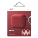 Ochranné pouzdro na sluchátka UNIQ pouzdro Nexo pro Apple AirPods 3 Ear Hooks Silikonové červené/korálové