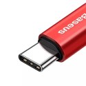 Baseus Spring kabel USB na USB-C 1m 2A (červený)