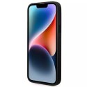 Eti na telefon Ferrari FEHCP14SRBUK do Apple iPhone 14 6,1" černé/černé pevné pouzdro Kožené strany razítka