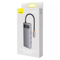 Hub 4w1 Baseus Metal Gleam Series, USB-C až 4x USB 3.0