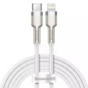 Kabel USB-C na Lightning Baseus Cafule, PD, 20W, 2m (bílý)