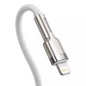 Kabel USB-C na Lightning Baseus Cafule, PD, 20W, 2m (bílý)