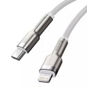 Kabel USB-C na Lightning Baseus Cafule, PD, 20W, 2m (bílý)