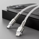 Kabel USB-C na Lightning Baseus Cafule, PD, 20W, 2m (bílý)