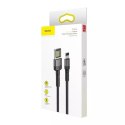 Lightning USB kabel (oboustranný) Baseus Cafule 2,4A 1m (šedočerný)