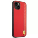 Pouzdro na telefon Ferrari FEHCP14SAXRE pro Apple iPhone 14 6,1" červené/červené pevné pouzdro Carbon