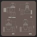 Termostatická hlavice Aqara E1 pro radiátor Zigbee EU