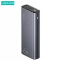 USAMS Powerbank PB59 30000mAh 65W 2xQC3.0 PD Fast Charge černý/černý kabel CMXLOGTC01 (US-CD165) USB-C-USB-C